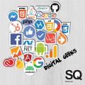 Stickers Tech 30Pcs PVC for Laptop,Skateboard,Luggage, Car, Sliding Plate - Multi Colour. 