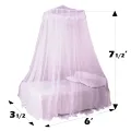 C four Superfit Square framed Mosquito Net for Single Bed ( 3 x 6 ). 