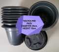 Plastic Pots (DIAMETER-25cm/HEIGHT 19 cm)-10 PCS PER PACK. 