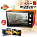 Ozone Electric Oven With Rotisserie & Baking  – 3kg 30L -1 Year Warranty. 