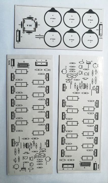 500W + 500W Amplifier PCB & Power Supply PCB