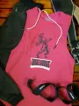 Men's Bodybuilding Arm Cut / Tank Top / Vest / Deep Cut (Gym/Fitness/Weight Lifting) BEAST Fitness Wear - Crimson Red. 