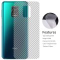 Ultra Thin  Fit Transparent Carbon Fiber Film Phone Case Wrap Transparent Protective Film Back Sticker For Redmi Note 9. 