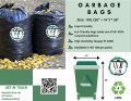 Garbage Bags (XXL) - 100 Pcs Pack. 