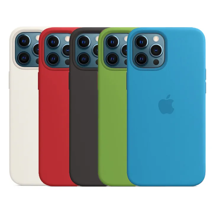 Stylish Silicone Case iPhone 12 Pro Max Silicone Color protective high Quality Back cover case for iPhone 12 Pro Max