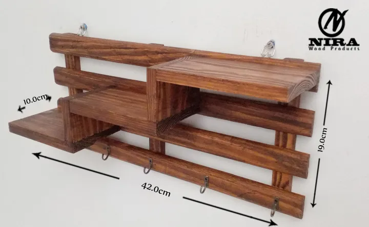 Wooden%20Wall-Mounted%203-Tier%20Stair%20Shelf%20with%20Key%20Hooks%20and%20Floating%20Shelf%20Rustic%20Home%20Decor%20-%20Image%208