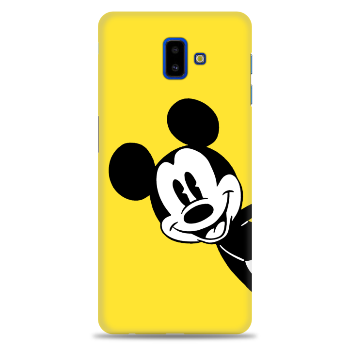 Back Cover For Samsung J6 Plus Mickey Mouse Design