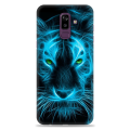 Back Covers For Samsung J8 / A6 Plus Blue Lion Design. 