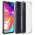 Shopila Samsung Galaxy A70 Soft Silicone TPU Case with anti-shock protection hardy edges fully transparent cover bumper case For Samsung Galaxy A70. 