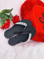 House Slipper Flip Flops for Women's Pearls Design Slippers Fashion House Slippers. 