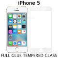 Shopila iPhone 5/5s/SE Screen Protector Full Glue 9D Real Tempered Glass Screen Protector Extra safe screen Glass for iPhone 5/5s/SE. 