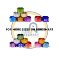 Bird Leg Rings Aluminum / Colors Available / 6mm / 6Pcs. 
