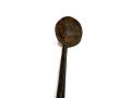 Coconut shell spoon. 