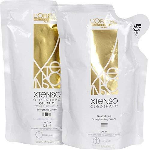 L'Oréal Paris Professional X Tenso Oil Trio Extra Resistant Hair Straightening Cream(125ml Each)
