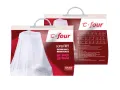 C four Superfit Square framed Mosquito Net for Super Twin Bed ( 10 x 10 ). 