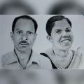 Turn your portrait into a pencil art/sketch/Drawing , Love gift, birthday gift, valentine gift,gift for boy friend, for girl friend, for husband, for wife, for mother, for father........ 