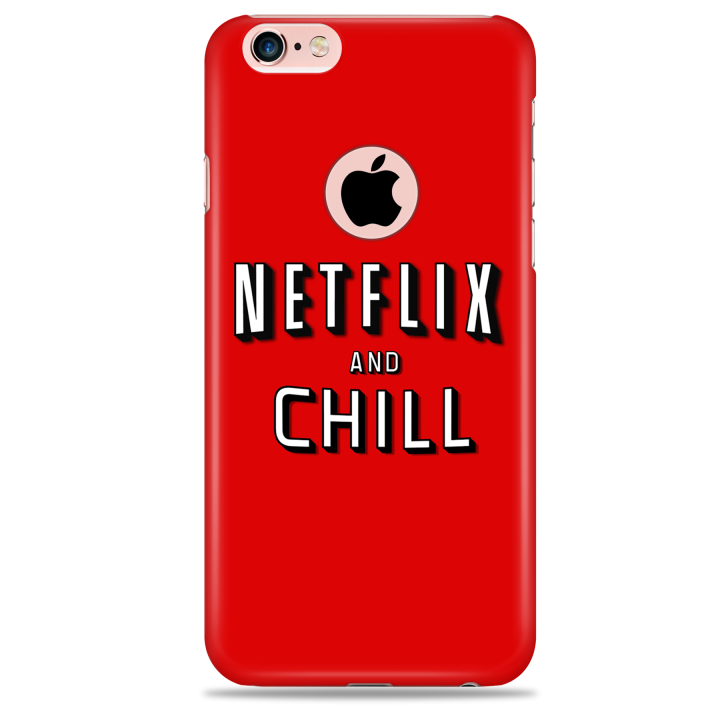 Back cover for IPhone 6S plus Netflix Design With logo hole