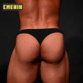 CMENIN Fashion 2022 Threadwork Milk Fiber Men Underwear thongs Mens Jockstrap New Thongs And G strings Fashion 2022 Comfort Innerwear AD313. 