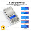 0.1g - 500g - Mini Gem Scale - Jewellery Scale. 