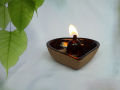 Oil Lamp / ceramic lamp/ lamp / stoneware ceramic oil lamp/ glass lamp. 