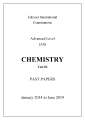 Edexcel AS Chemistry Unit 2 Past Papers. 