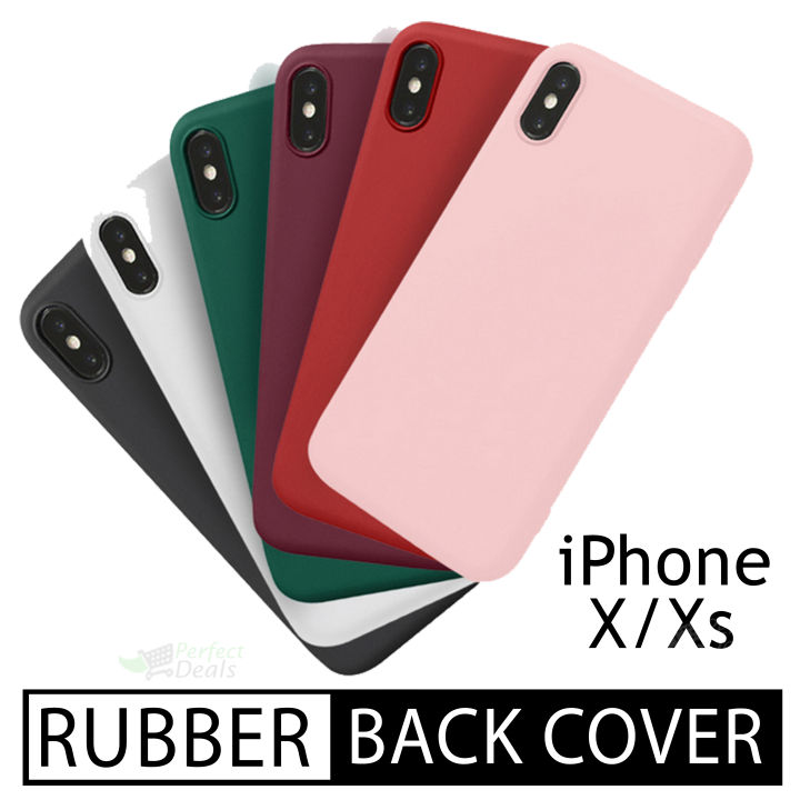 Perfect iPhone X iPhone iPhone Xs Flexible Rubber Super Slim Comfort Grip Perfect Fit Magic Silicone TPU Back Cover for iPhone X iPhone iPhone Xs