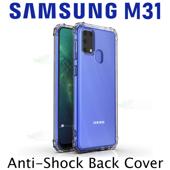 ANS Samsung Galaxy M31 Soft Silicone TPU Case with anti-shock