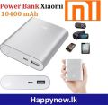 Mi Xiaomi 10400 H+MAh Power Bank - All Mobile Phone Support. 