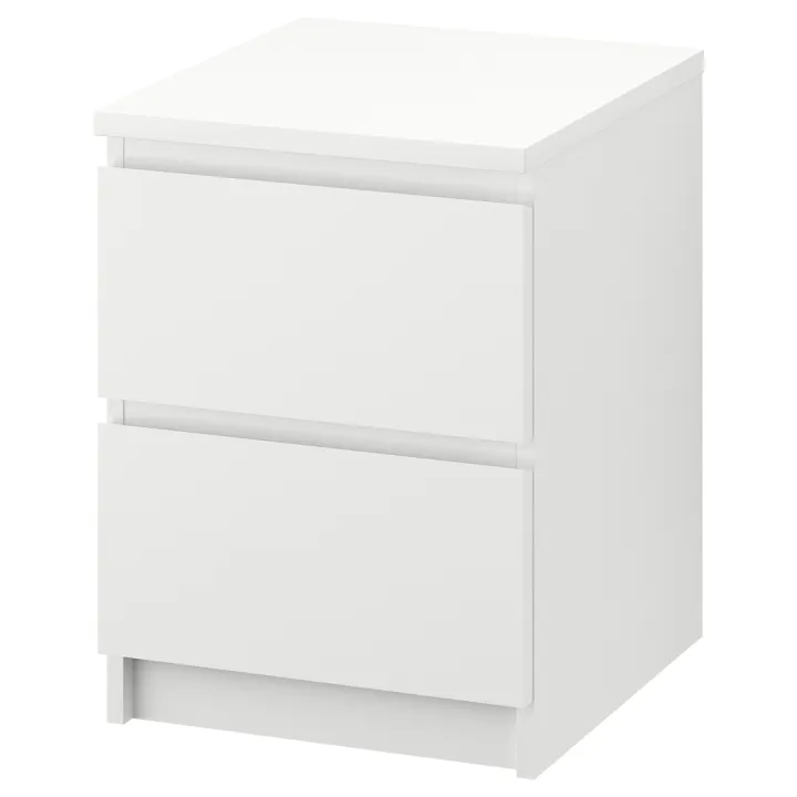 VTEC%202%20Drawer%20White%20Bedside%20Cupboard%20/%20Chest%20table%20/%20Bedside%20Table%20/%20Console%20table%20/%20Drawer%20box%20/%20Drawer%20cupboard%20/%20Storage%20cupboard%20/%20Side%20Table%20/%20Modern%20Furniture%20-%20Image%205