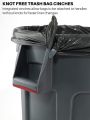 Rubbermaid Commercial Products BRUTE® Heavy-Duty 20-Gallon (76 Liter) Garbage Bin. 