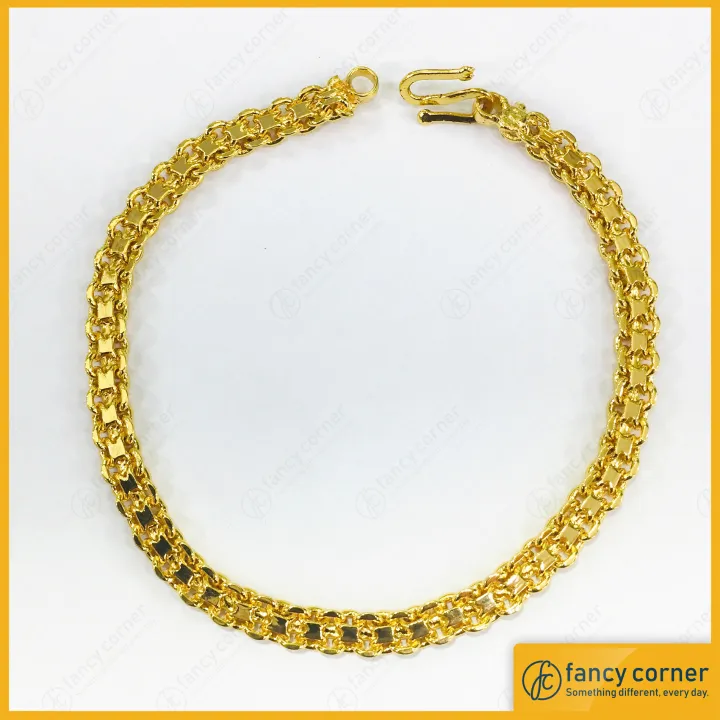 Gold%20bracelet%20Fashion%20Fashionable%20and%20Stylish%20Design%20Gold%20Plated%20Guarantee%20bracelet%20for%20Women%20and%20Men%20-%20Image%204