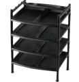 Damro Daxer heavy Duty  -4 TRAYS SHOE RACK 8 PAIRS FOOTWEAR SHOE ORGANIZER -Damro company Warranty. 