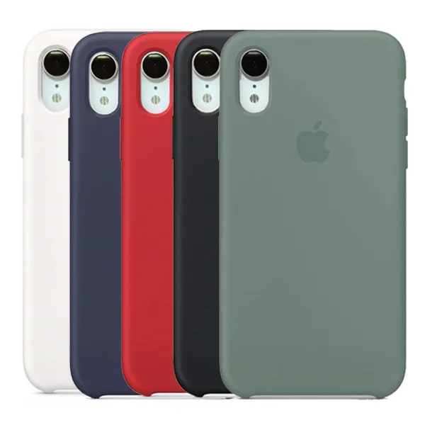 Stylish Silicone Case iPhone XR Silicone Color protective high Quality Back cover case for iPhone XR