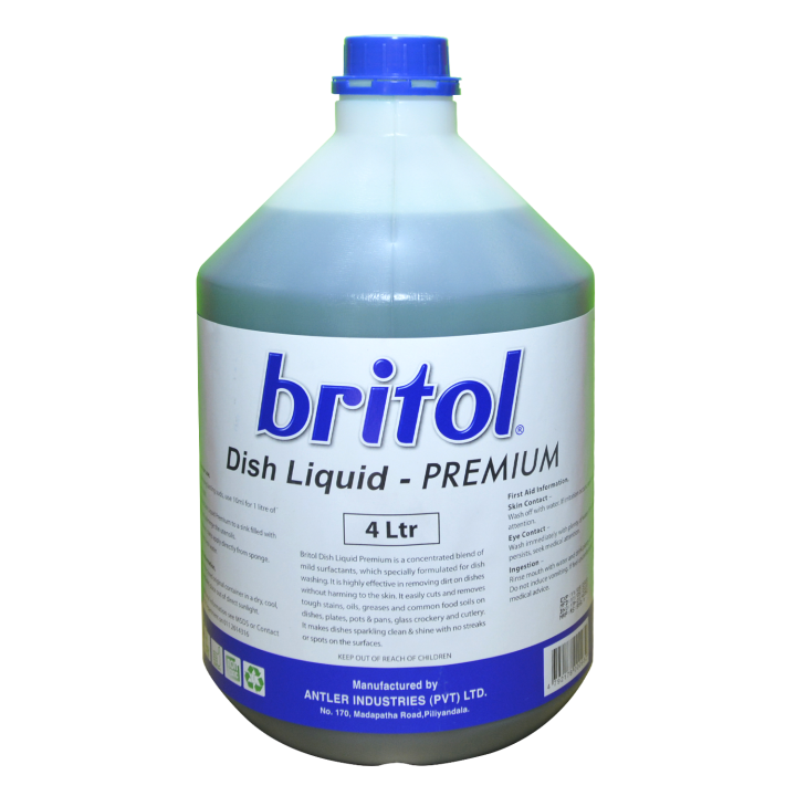 Britol Dish Liquid Premium 4L