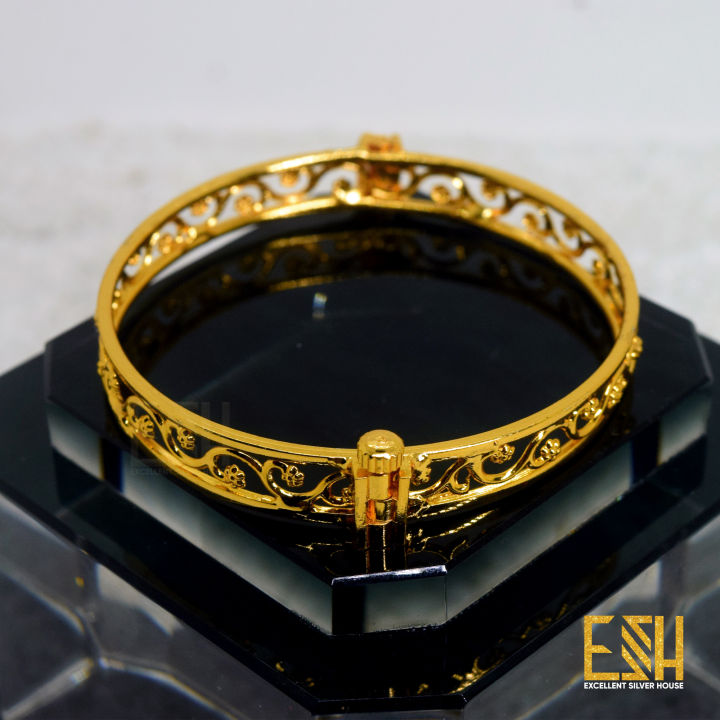 Gold%20Plated%20Lock%20Bangle%20for%20Women%20Fashion%20Valentine%20Gift%20Jewelry%20for%20Girls%20-%20Image%205