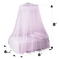 C four Superfit Square framed Mosquito Net for Twin Bed ( 6 x 6 ). 