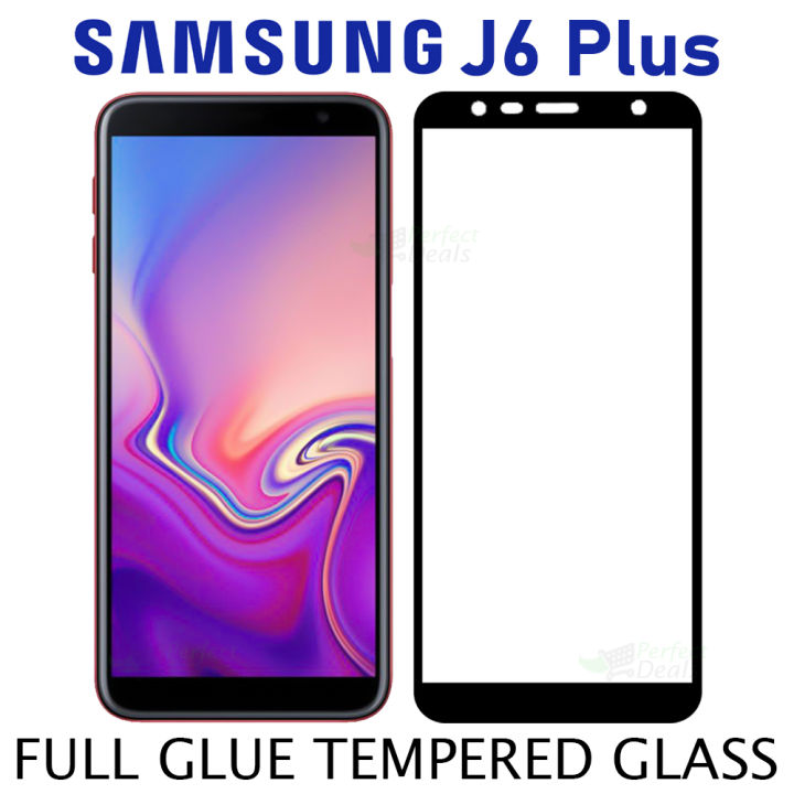 Samsung Galaxy J6 Plus Screen Protector Full Glue 9D Tempered
