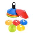 Training Marker - 1 - Practise Flat Cones Cone Plastic Cone Colour Color Colours Football Volleyball Athletic Cricket Yellow Orange Red Blue Green Sanabil Sanaabil. 