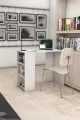 VTEC Simple Study Table/ Computer Desk/ Laptop Table/ Office table /Small Table / Kids Table / With side rack design /. 