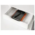VTEC Modern LOUIS Monitor Riser/Laptop Stand/Storage Rack/With Lockers/Desk Organiser/. 