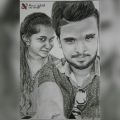 Turn your portrait into a pencil art/sketch/Drawing , Love gift, birthday gift, valentine gift,gift for boy friend, for girl friend, for husband, for wife, for mother, for father........ 