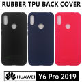 Torofy Huawei Y6 Pro 2019 Flexible Rubber Super Slim Comfort Rubber Grip Fit Magic Silicone TPU Case for Huawei Y6 Pro 2019. 