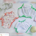 Newborn Baby Panty 10Pcs 100% Cotton [Hospital Pack Item] Best quality infant / kids clothes. 