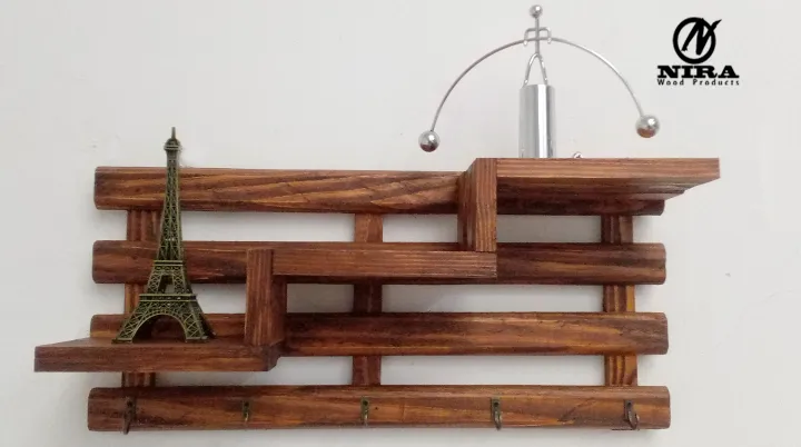 Wooden%20Wall-Mounted%203-Tier%20Stair%20Shelf%20with%20Key%20Hooks%20and%20Floating%20Shelf%20Rustic%20Home%20Decor%20-%20Image%207