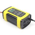 FOXSUR 12V 5A Pulse Repair Charger with LCD Display, Motorcycle & Car Battery Charger, 12V AGM GEL WET Lead Acid Battery Charger updated version 7.0. 