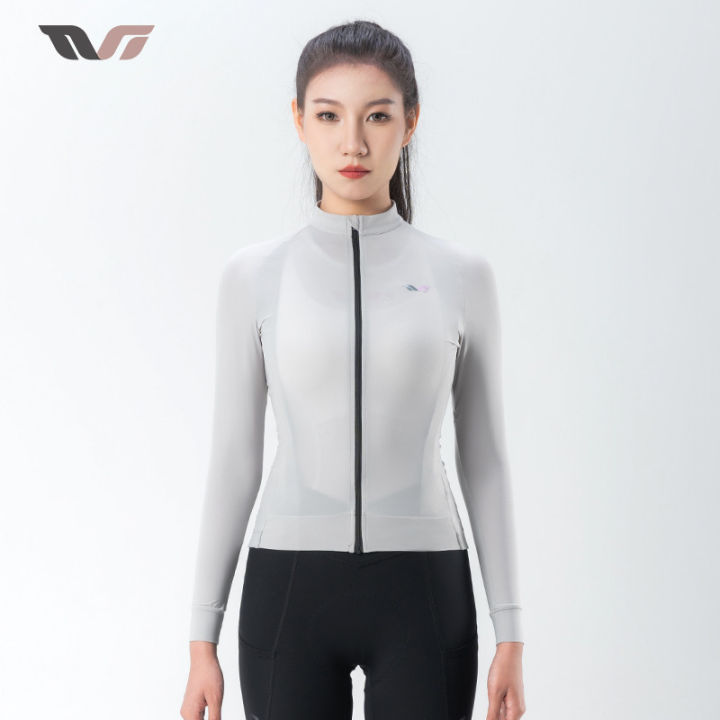 (Preorder) Rock Bros Women's Cycling Jersey Long Sleeve Breathable Quick Dry Professional Cycling Clothing အားကစားဝတ်စုံ