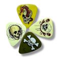 GROVER ALLMAN Guitar picks  SKULLZ(4picks). 