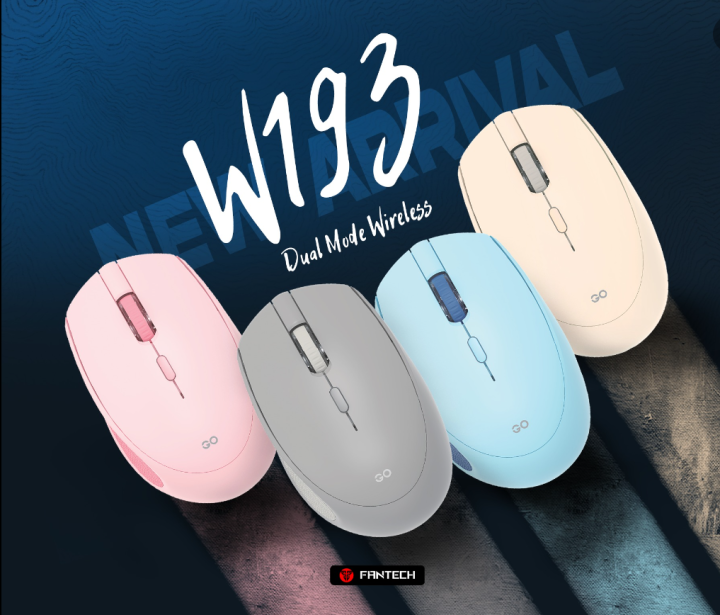 Fantech W193 : GO ,Dual Mode Wireless Mouse