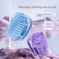 (Preorder) SEVICH Shampoo Brush Silicone Massage Scalp Comb Hollow Massage Brush Hair Brush Shower Brush Hair Scratching Comb. 