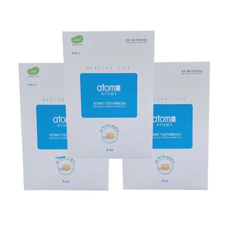 (Preorder)%20Atomy%20%7C%20Toothbrush,%20fine%20bristles%20Antibacterial,%2024%20pieces,%203%20boxes%20-%20Image%202